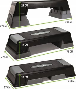 VIRTUFIT STEP TRENINGOWY REGULOWANY 3