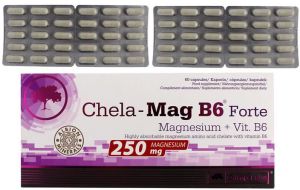 Olimp MAGNEZ Chela-Mag witamina B6 Forte 60 - Olimp roz. uniw 1