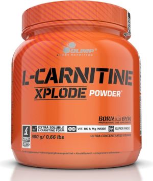 Olimp L-Carnitine Xplode Powder 300g pomarańcza Olimp pomarańczowy roz. uniw 1