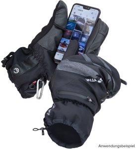 Vallerret Vallerret Skadi Zipper Mitt LRS: Black M 5