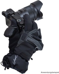 Vallerret Vallerret Skadi Zipper Mitt LRS: Black L 2