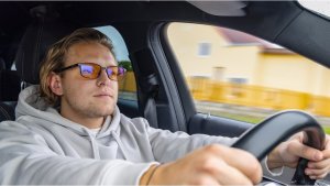 Evolveo EVOLVEO BlueBlock60 okulary komputerowe blokada niebieskiego światła 60% niedoptracyjne czarne 3