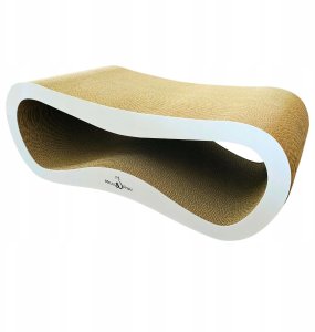 Mruu&Pruu DRAPAK DLA KOTA KARTONOWY DUŻY LEON XXL LEGOWISKO 78x28x40 cm Mruu&Pruu 5
