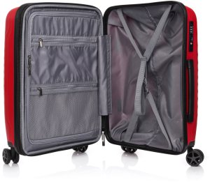 SwissBags Walizka kabinowa SwissBags Ibiza 55 cm czerwony 4