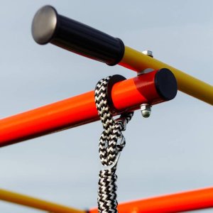 Małpiszon Plac zabaw LEŚNA POLANKA SLIDE | zjeżdżalnia, huśtawka, drabinki, kosz 10