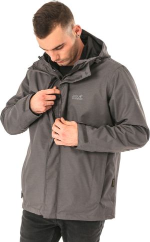 Kurtka męska Jack Wolfskin Kurtka męska Beerenberg Sky szara r. L 11