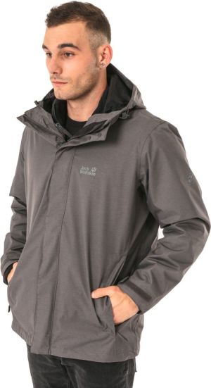 Kurtka męska Jack Wolfskin Kurtka męska Beerenberg Sky szara r. L 2