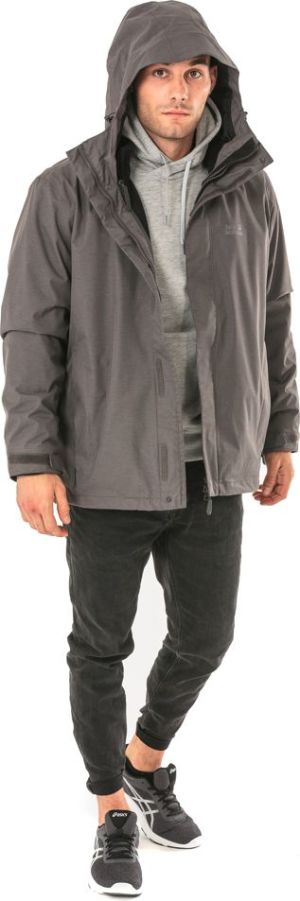 Kurtka męska Jack Wolfskin Kurtka męska Beerenberg Sky szara r. L 3