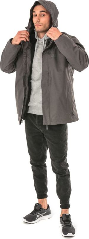 Kurtka męska Jack Wolfskin Kurtka męska Beerenberg Sky szara r. L 6