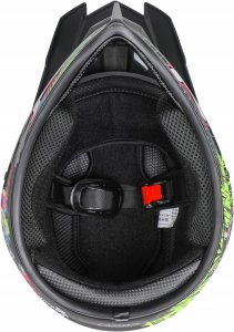 PRO-BIKER Kompletny Zestaw Motocyklowy: Kask L + Gogle + Rękawice + Maska Enduro Quad 7