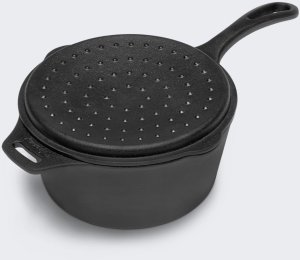 Lumarko Żeliwny Rondelek z Pokrywką Petromax 20 L 6