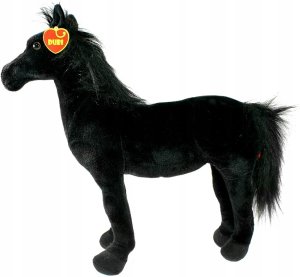 Dubi Koń czarny 55cm 33505 2