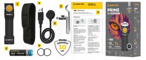 Latarka Armytek Latarka mocna z magnesem oświetlenie robocze IP68 1000 lumenów żółta barwa 5