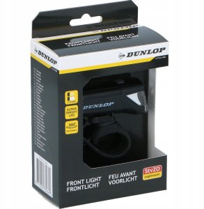 Dunlop LAMPKA ROWEROWA PRZEDNIA 2 TRYBY CERTYFIKAT DUNLOP 3