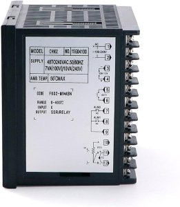 Rosfix STEROWNIK TEMPERATURY TERMOREGULATOR CH902 SSR RELAY 48-240VAC 96x96x78mm 2