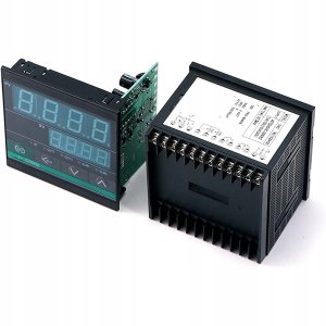 Rosfix STEROWNIK TEMPERATURY TERMOREGULATOR CH902 SSR RELAY 48-240VAC 96x96x78mm 4