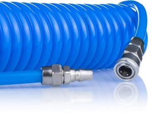 Rosfix WĄŻ PRZEWÓD PNEUMATYCZNY SPIRALNY POLIURETANOWY 8x12MM 5M 6-10 BAR ROSFIX 6
