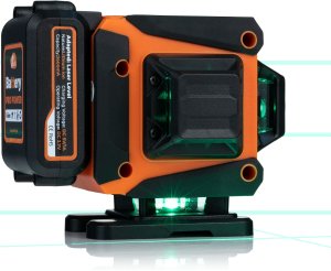 Rosfix LASER KRZYŻOWY POZIOMICA 12L WYZNACZANIE SKOSÓW USB-C 2xAKU PLATFORMA PILOT 3
