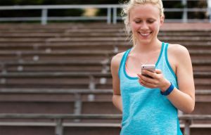 Smartband Fitbit Opaska fitness monitor aktywności Charge Fitbit Black roz. XL 17