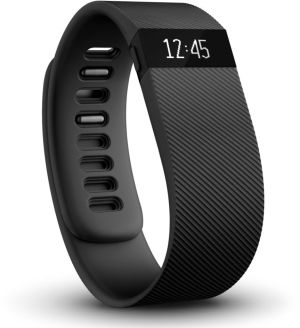 Smartband Fitbit Opaska fitness monitor aktywności Charge Fitbit Black roz. XL 1