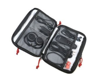 Troika TROIKA Organizer Poliester Czarny Szary Business Tech Pouch 2 2