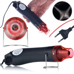 Rosfix Mini Opalarka Hot-AIR Lutownica + Ściągacz Izolacji Rurki Termokurczliwe 164 2