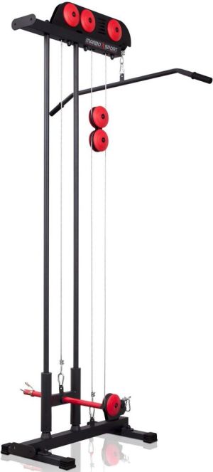 Marbo Sport Wyciąg do ściany czerwono-czarny 77x120x210 cm (MS-W103) 3