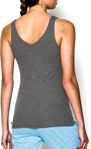 Under Armour Koszulka damska Double Threat Tank Under Armour Carbon Heather r. XS (1253915090) 3