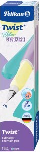 Pelikan Pióro wieczne Twist dla dzieci prawo/lewo pastel Color Blocking PELIKAN 2