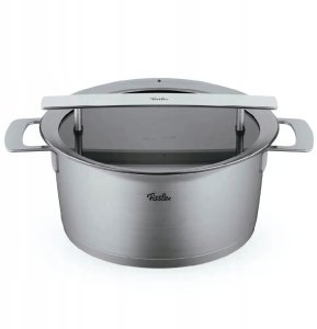 Fissler Phi Collection Garnek z pokrywką szklaną 24cm 5,1 Liter 5