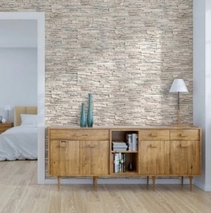 Stegu Płytki elewacyjne 38,5x13cm kamień dekoracyjny gipsowy beżowy 0,45m2 3