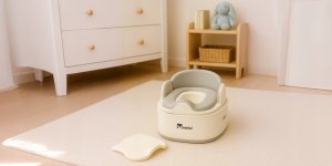OKT Kids MOMINI - WIELOFUNKCYJNY NOCNIK DLA        DZIECI 3W1 SOFI GREY 4