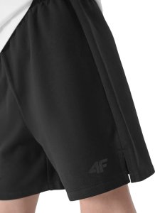 4f Zestaw dzięciecy komplet sportowy koszulka spodenki worek plecak do szkoły na WF 4F M085 głęboka czerń 4FJWAW25TAPSM085 20S 146-152cm 7