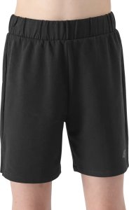 4f Zestaw dzięciecy komplet sportowy koszulka spodenki worek plecak do szkoły na WF 4F M085 głęboka czerń 4FJWAW25TAPSM085 20S 134-140cm 6