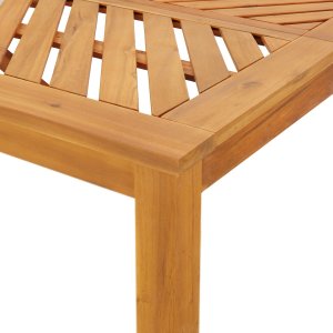 vidaXL Zestaw do jadalni w ogrodzie 4 pcs Brązowy 150 x 90 x 74 cm Lumarko (3154108 VidaXL) 4