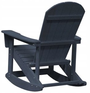 vidaXL Fotele bujane Adirondack 2 pcs Ciemnoniebieski HDPE (3335835 VidaXL) 2