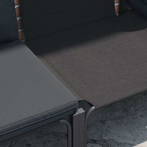 vidaXL Zestaw sof na ogród 11 pcs antracyt stal (3379006 VidaXL) 5