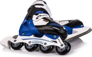 Rolki Spokey Pirouette z wymienną płozą regulowane niebieskie r. 30-33 4