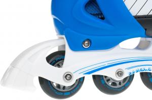 Rolki Spokey Pirouette z wymienną płozą regulowane niebieskie r. 30-33 5
