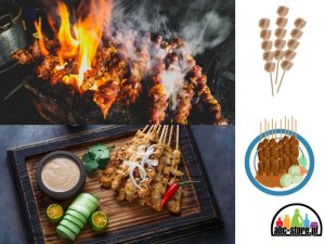 Lobo Azjatycka przyprawa marynata satay do mięsa kurczaka do szaszłyków lobo 35g 4