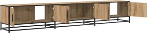 vidaXL vidaXL Jednostki telewizyjne 2 pcs Dąb rzemieślniczy 240 x 35 x 41 cm 5