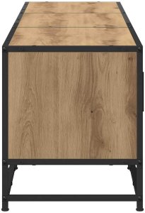 vidaXL vidaXL Jednostki telewizyjne 2 pcs Dąb rzemieślniczy 240 x 35 x 41 cm 7