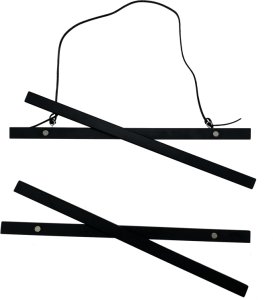 Focus Poster Hanger Magnetic Black 51cm 2