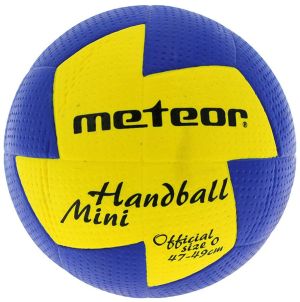 Meteor Piłka ręczna Nuage Mini niebiesko-żółta r. 0 1
