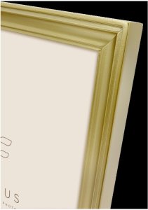 Ramka Focus Calla Gold 50x70 2
