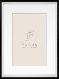 Ramka Focus Focus Aster Box Frame Black 40x50/PP 30x40 2