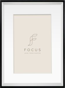 Ramka Focus Aster Box Frame Black 20x30/PP 13x18 2
