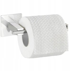 Wenko Uchwyt na papier toaletowy QUADRO, otwarty, Turbo-Loc, WENKO 2