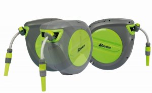 Ehrle Wąż ogrodowy PCV zwijany 20 m RIBIMEX, automatyczny zwijacz 3