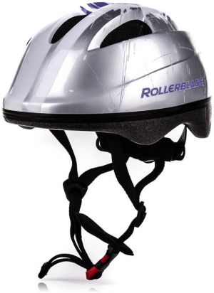 Rollerblade Kask ochronny Zap Kid Helmet Silver r. 52-56 1